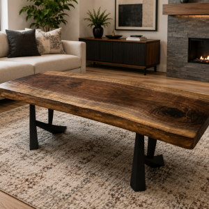 Black Walnut Live Edge Coffee Table