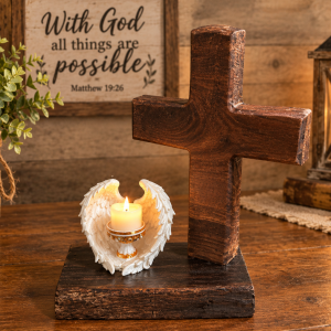 Black walnut cross